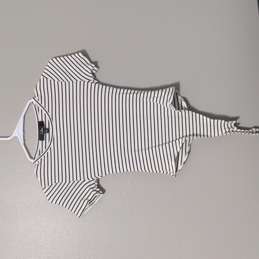 Lulu's fitted ribbed bodysuit